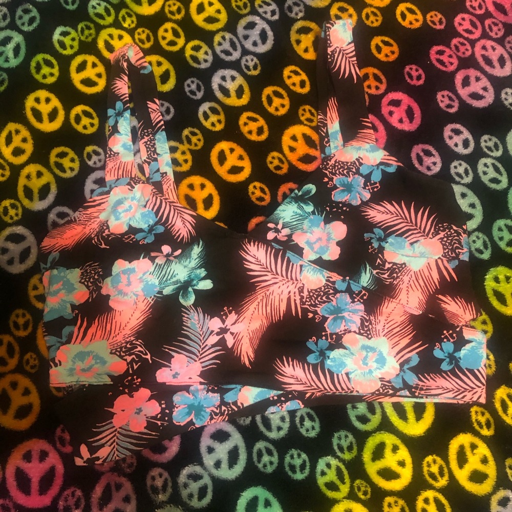 Floral Crop Top